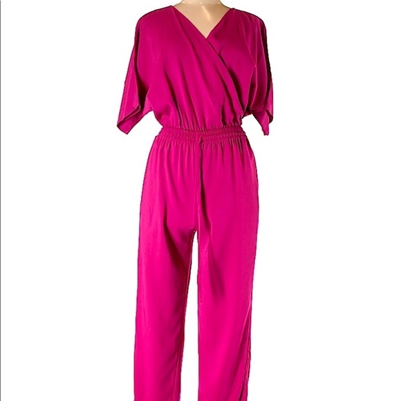 Raoul magenta pink heavyweight JUMPSUIT size 4 - Picture 1 of 5